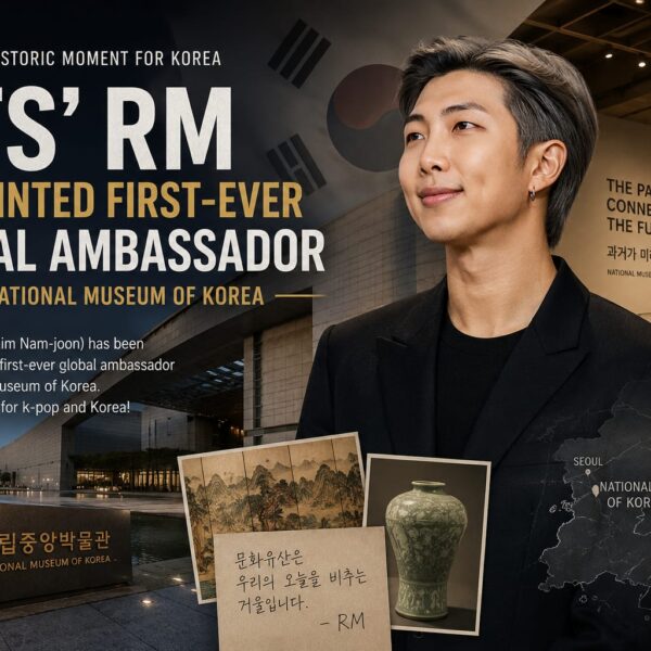 BTS’ RM Appointed First-Ever Global Ambassador for National Museum of Korea