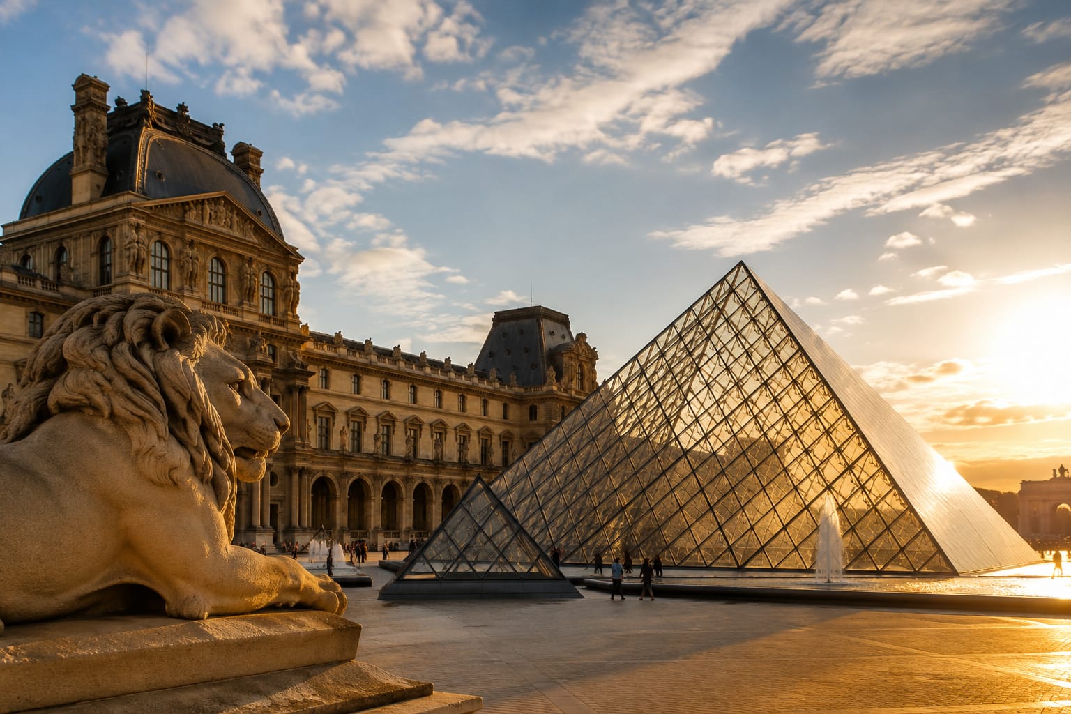 Record summer heatwave forces temporary clousers of Paris landmarks during extreme temperatures.