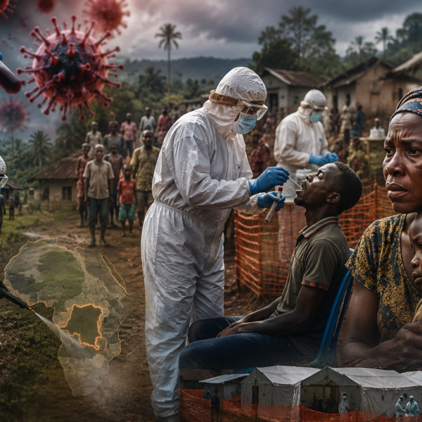 WHO Warns of Fastest-Growing Ebola Outbreak in DR Congo